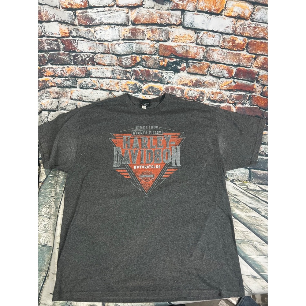 Harley Davidson Motorcycles Lawless Scott City‎ Missouri Graphic T Shirt  2XL
